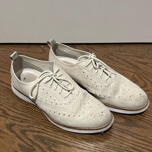 Cole Haan white fabric sneakers size 6.5